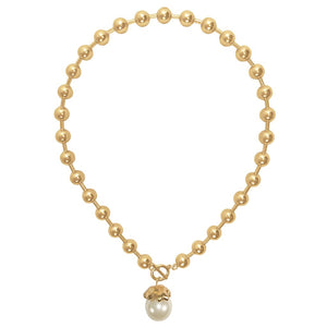 Golden Elegance: The Ultimate Pearl Necklace