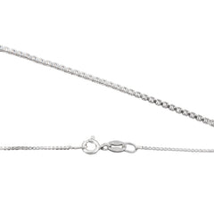Sterling Silver 18" Box Chain - 1mm