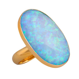 Alchemia Synthetic Opal Ring