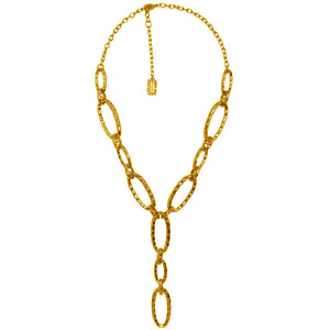 Lisa Link Y-Necklace in Gold