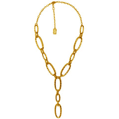 Lisa Link Y-Necklace in Gold