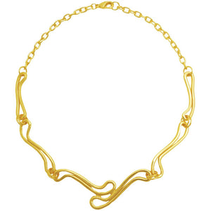 Biarritz Gold Links Necklace