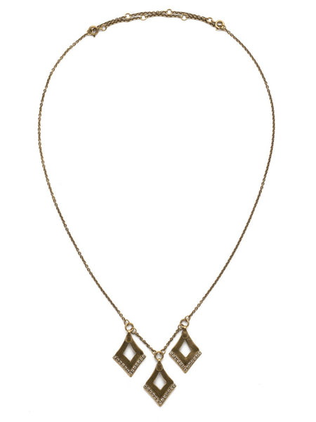 Love Tri-Angle Necklace